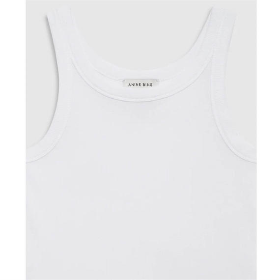 Anine Bing Sixtine Tank Top, Hvid